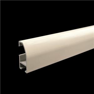 مسحوق الألمنيوم المطلي الستار السكك الحديدية