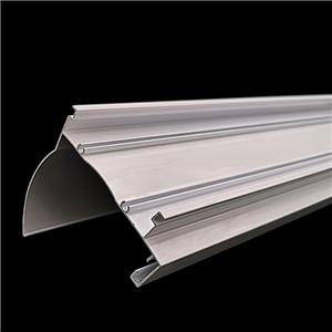 Lichte aluminium Zebra Blinds Cassette