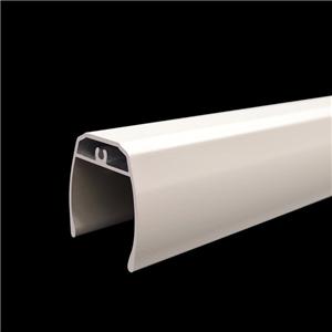 Gepoedercoate witte zebrablinde onderbuis