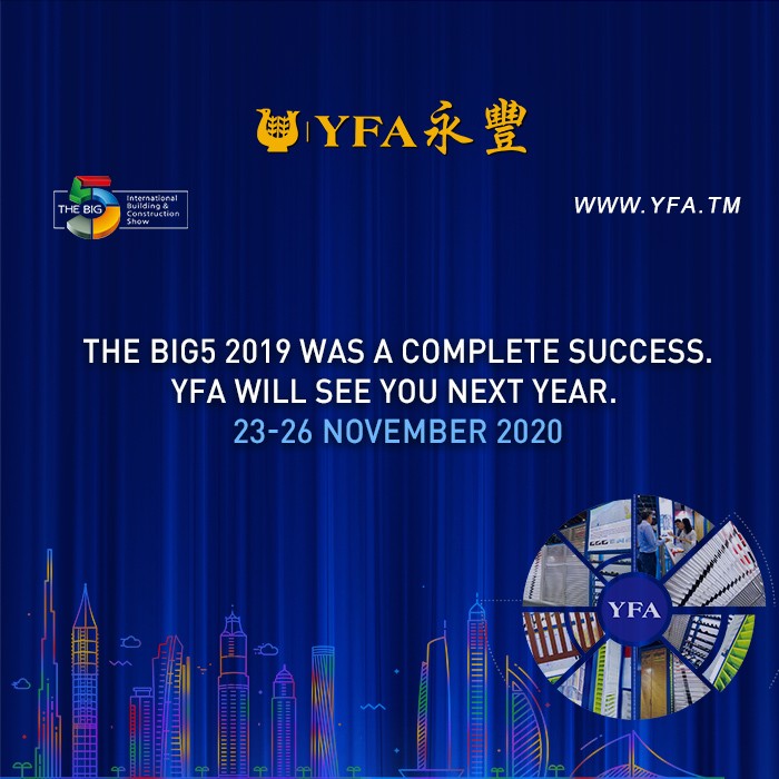 YFA буде бачити вас на BIG5 DUBAI в наступному році