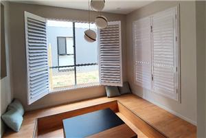 Aluminum Panloob na Z Frame Shutter