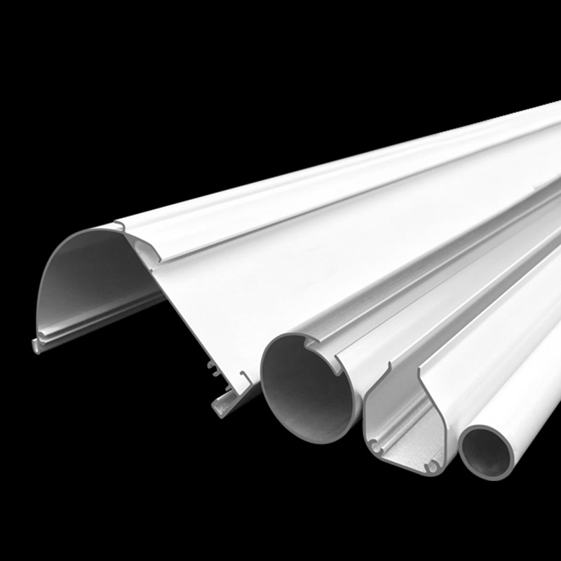 Aluminium Cassette Roller Tube And Bottom Rail For Zebra Blind