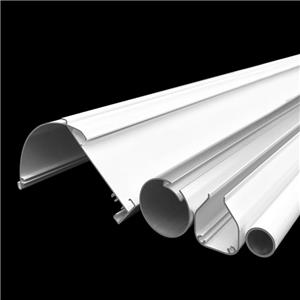 Aluminium cassette-rolbuis en onderregel voor zebrablind