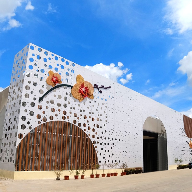 Aluminium Perforated Screen-Foshan