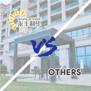 Nossa pérgula VS outras pérgulas