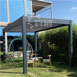 Elektrische bediening High-end 4X3m gemotoriseerde pergola