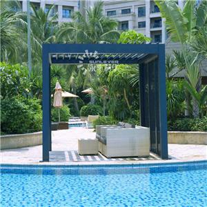 Pérgola para piscina