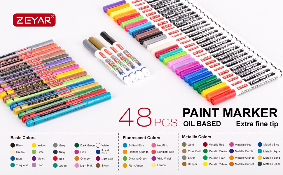 Oil based paint pen