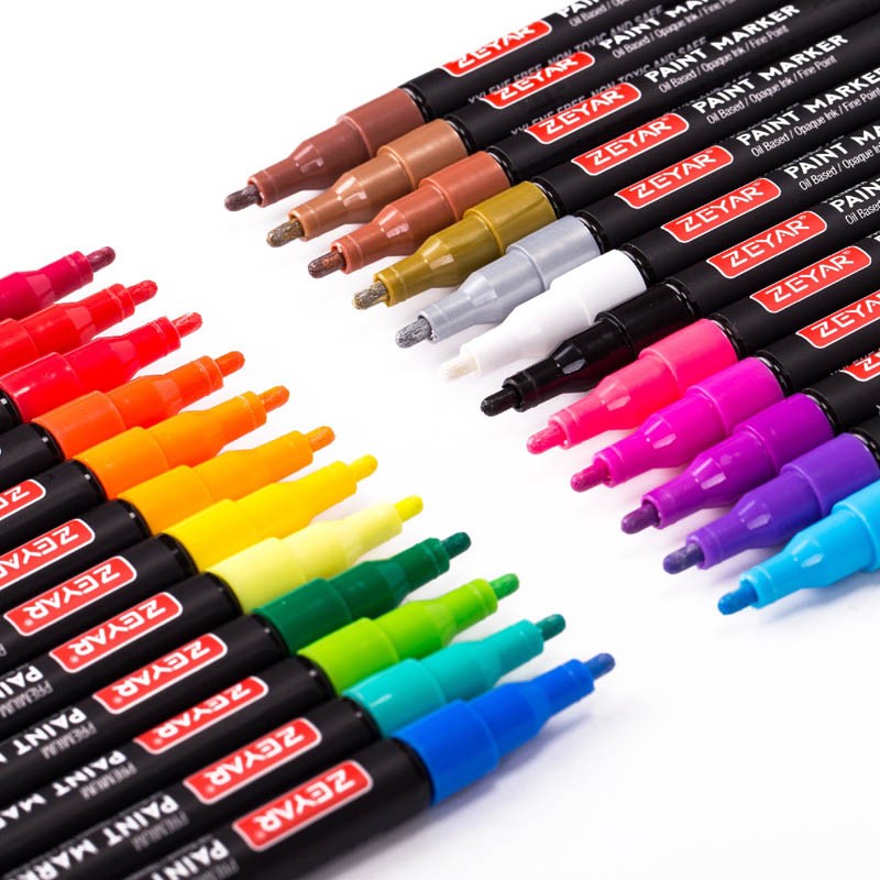 24 colors fine point pen 