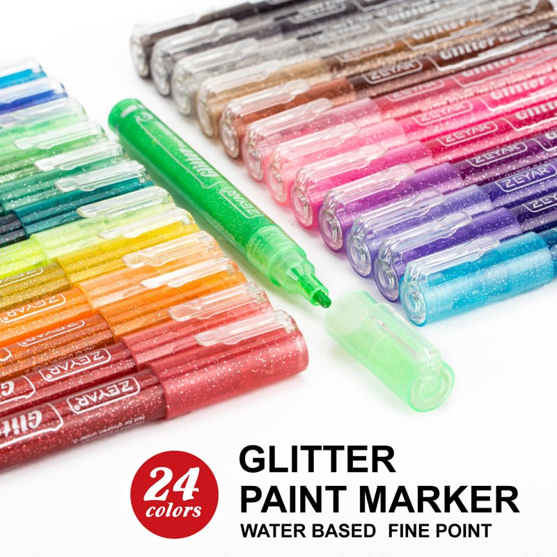 Glitter Paint Pens 