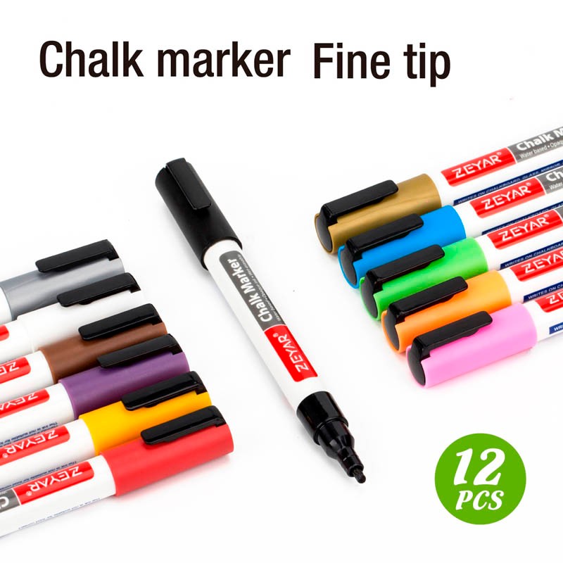 liquid chalk markers fine tip 