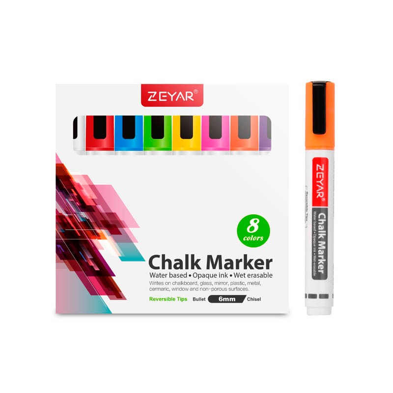 Chalk Marker 8 Colors Board Tip