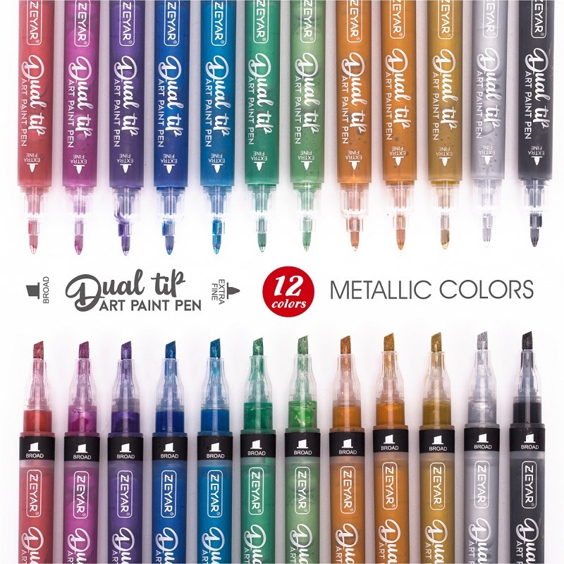 dual tips extra fine point pen