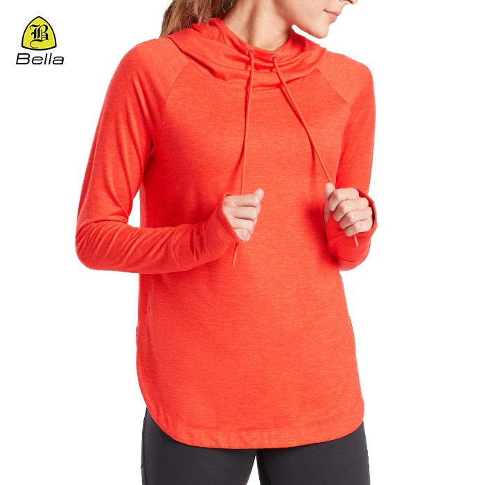 Áo hoodie nữ thể thao thoáng khí Yoga