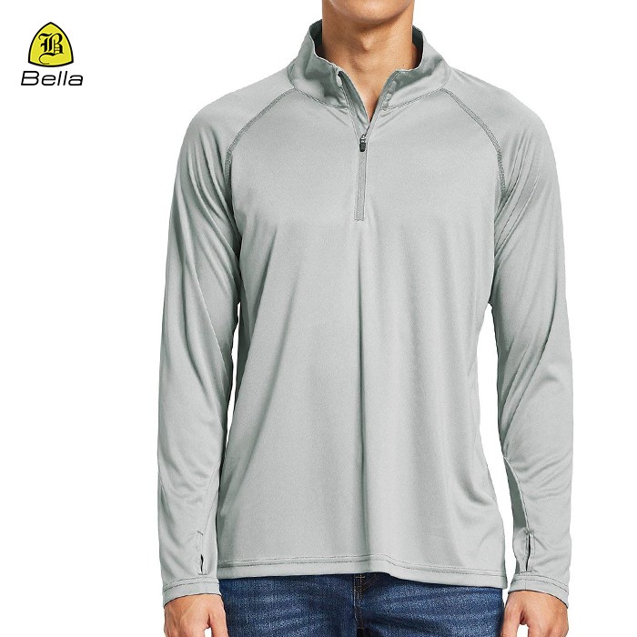 Manches longues col Sports Polo Hommes