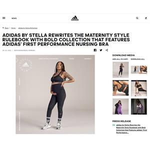 Adidas reveals its first Maternity Collection