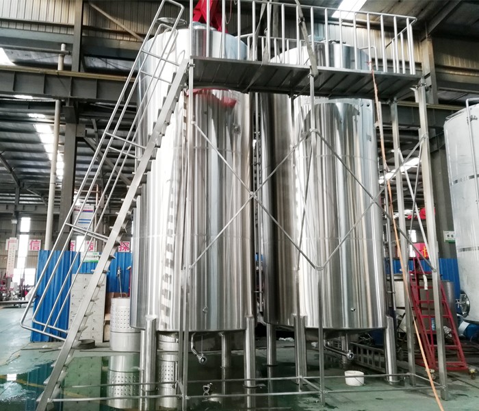 20000L Liquor mixing tanks are ready