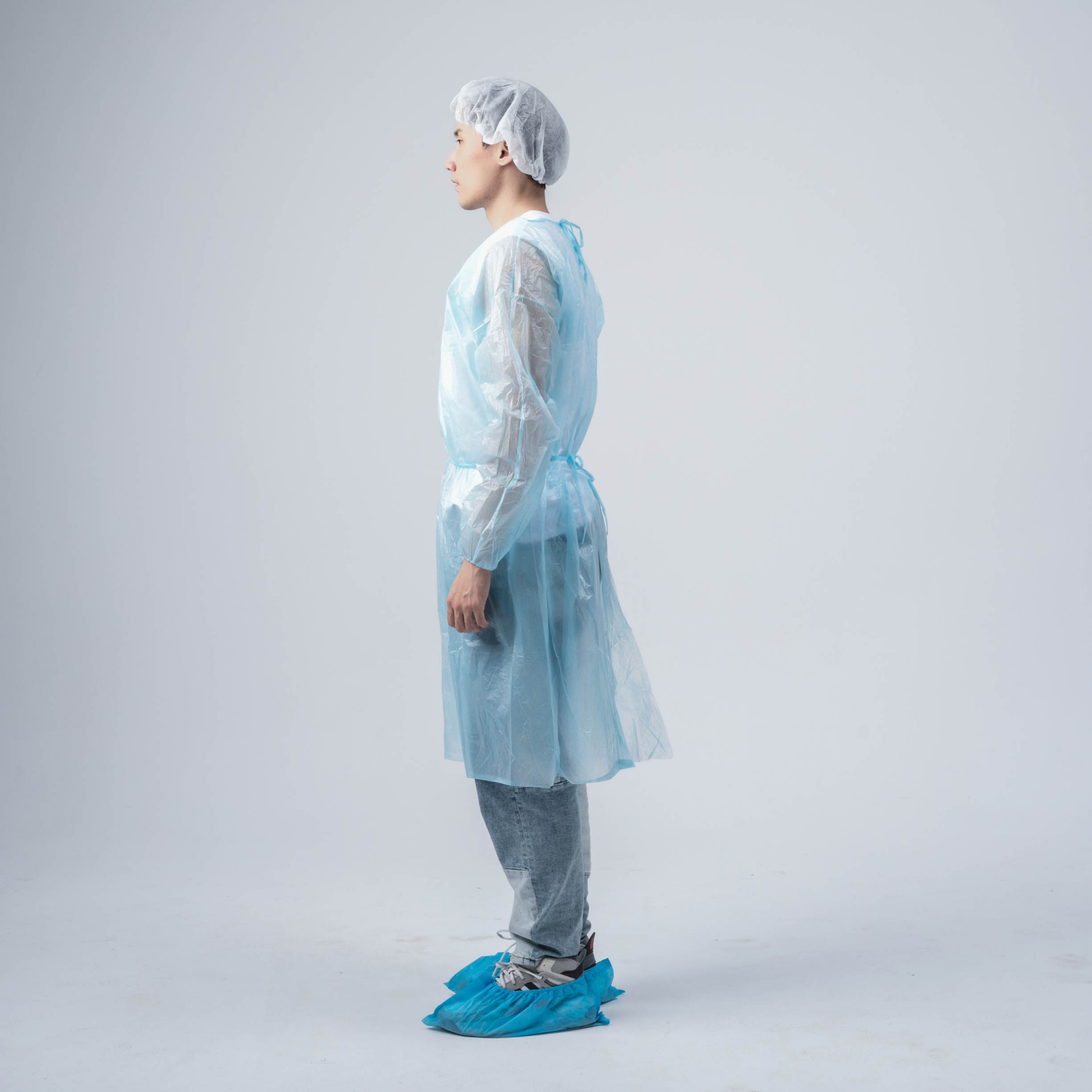 PP+PE Waterproof Isolation Gown