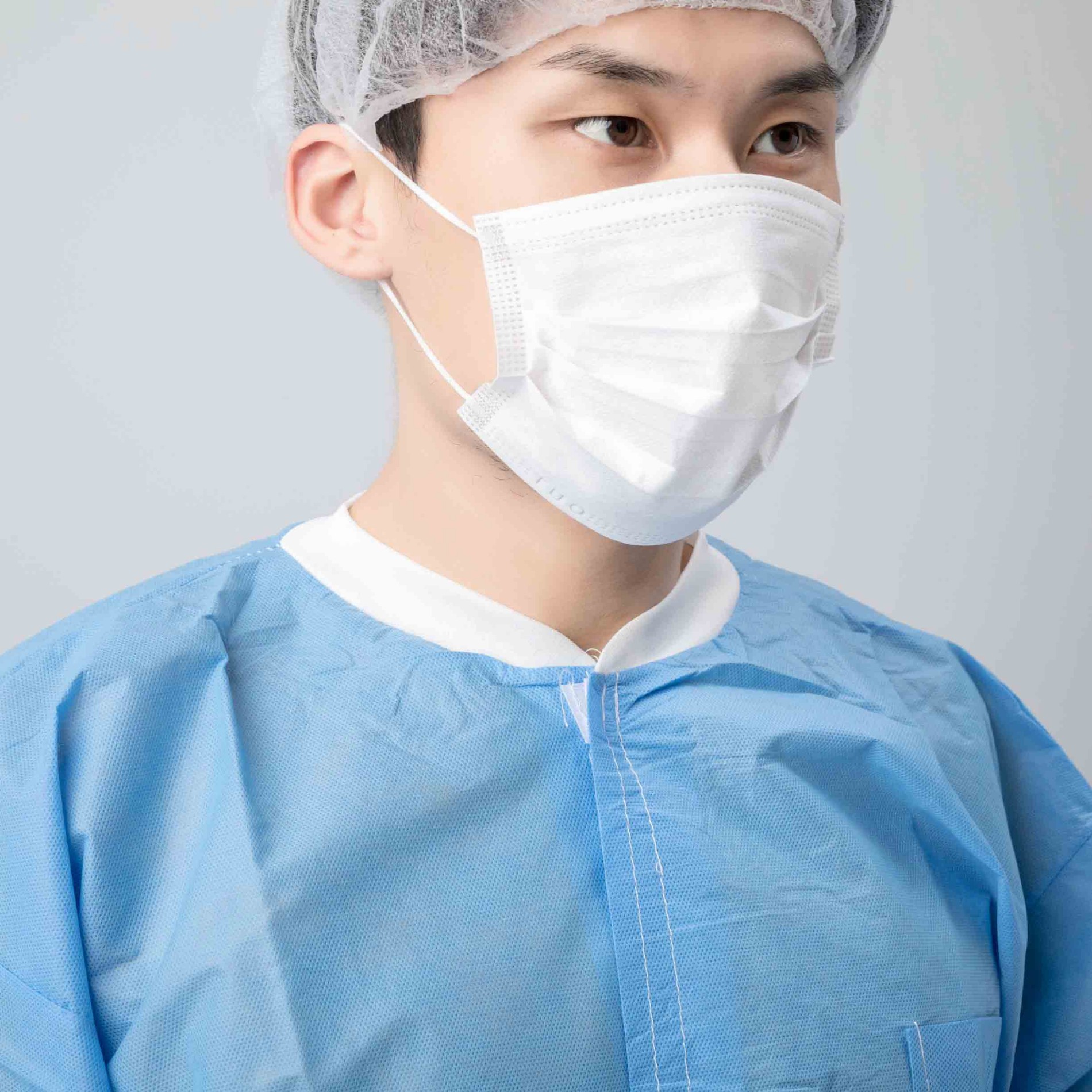 Surgical Nonwoven White Face Mask