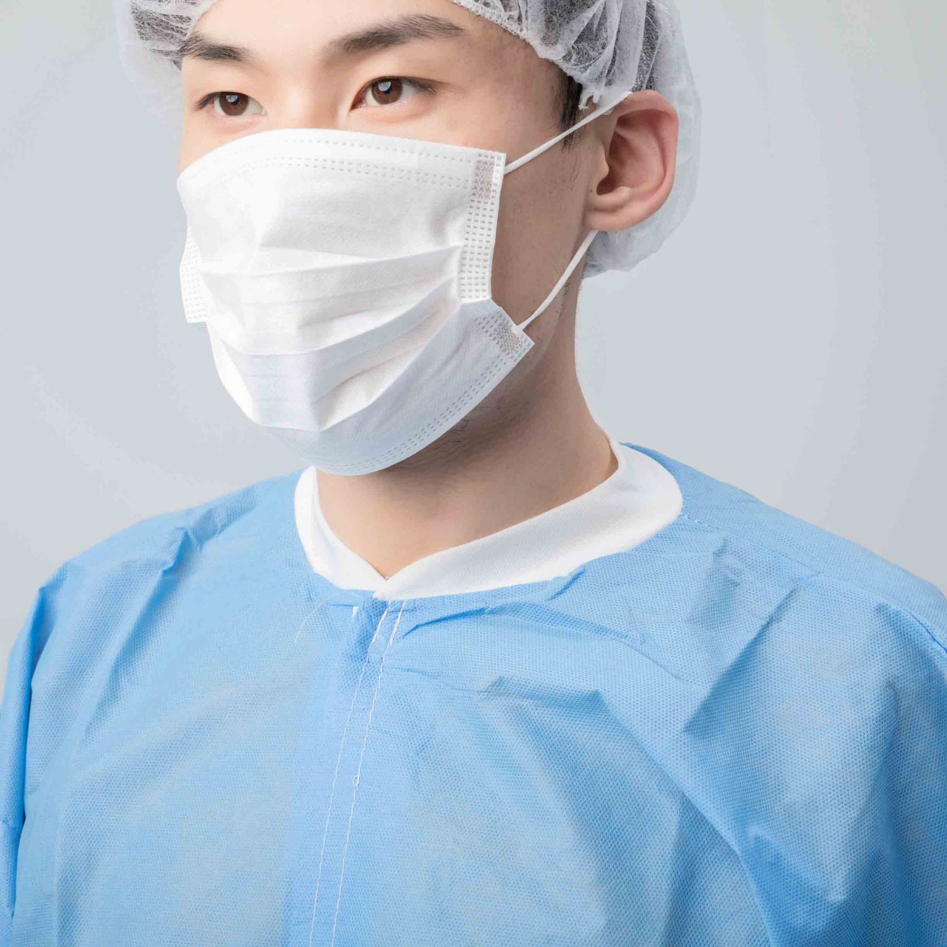 Surgical Nonwoven White Face Mask