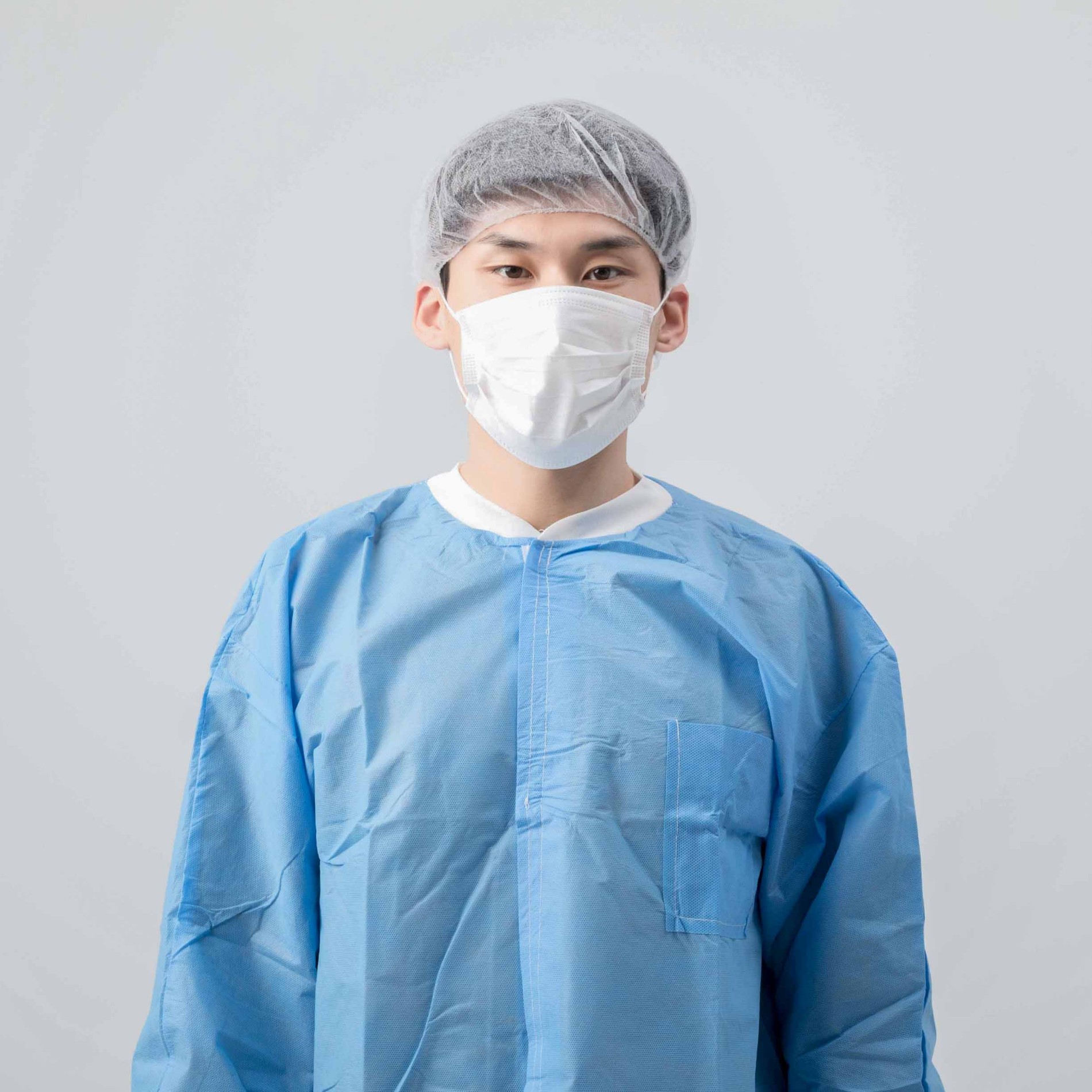 Surgical Nonwoven White Face Mask