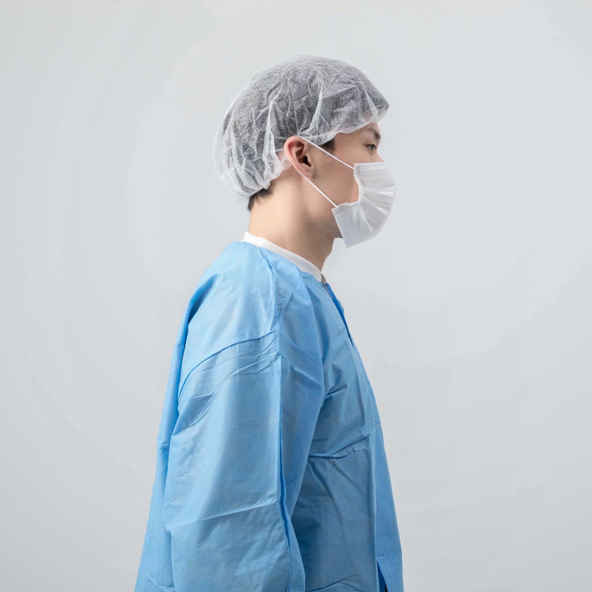 Surgical Nonwoven White Face Mask