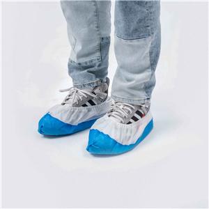 DisposablePP+CPE Coated Anti-Slip Waterproof Industry Shoe Cover