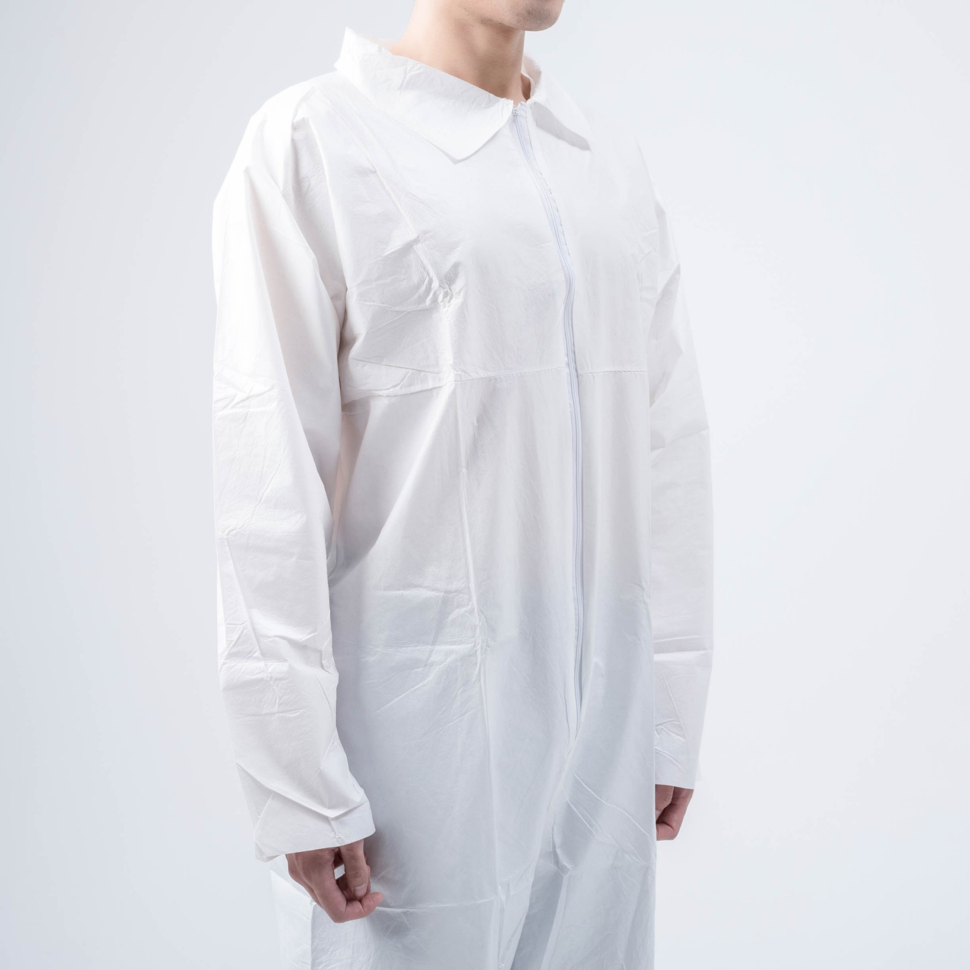 Disposable Pp Coverall Without Hood