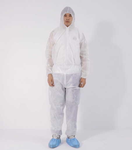 Disposable Waterproof Workwear Pp+pe Coverall