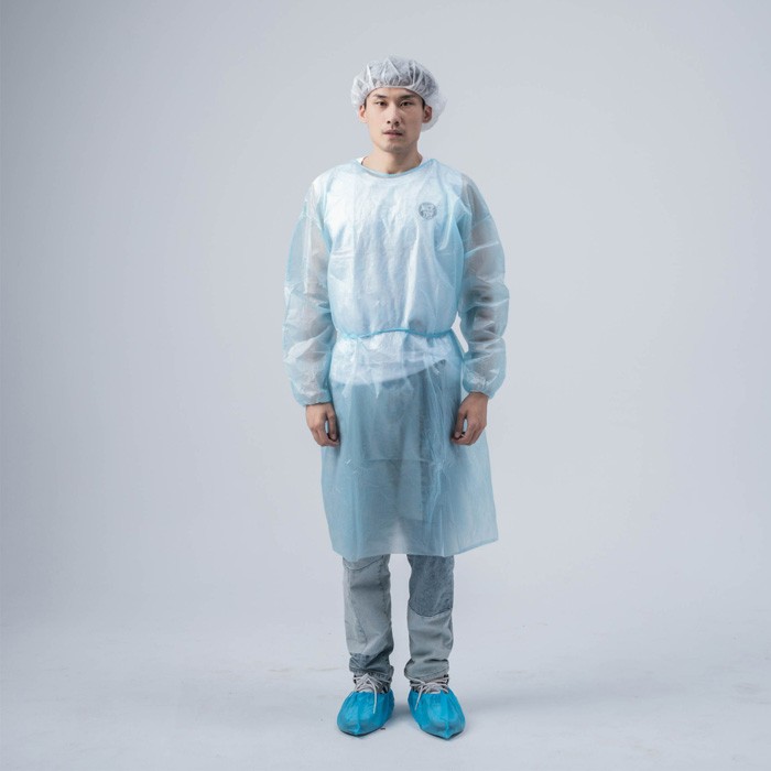 PP+PE Waterproof Isolation Gown