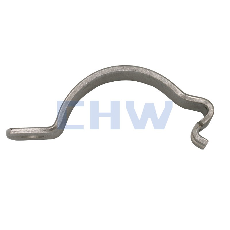 Stainless steel sanitary tack tube clamps