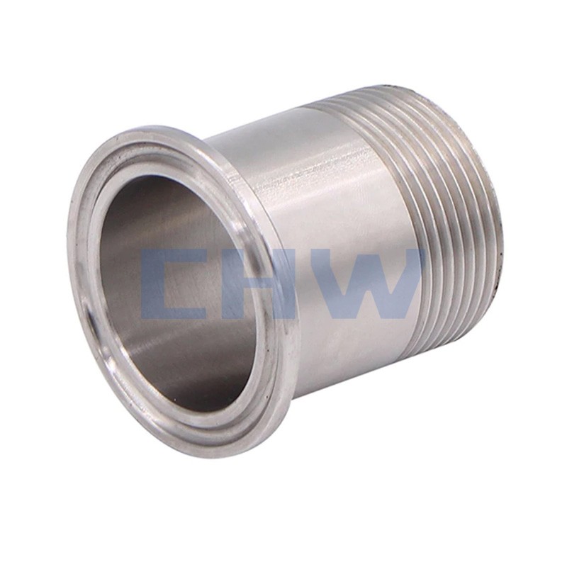 Stainless steel sanitary standard Screwed Ferrule