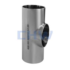 Sanitary stainless stee high quality Short equal tee 304 SS316L DIN SMS ISO 3A BPE IDF AS BS