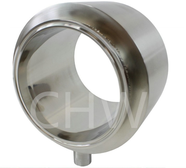 SS304 Stainless Steel Triclamp Fully Jacketed Spool With 1/2