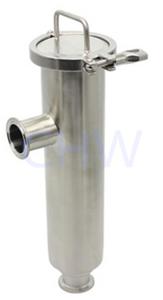 Sanitary stainless steel high quality Filter Angle Type ss304 ss316L DIN SMS ISO 3A BPE IDF AS BS