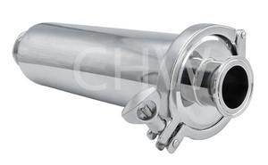 Sanitary stainless steel high quality Filter straight-Through ss304 ss316L DIN SMS ISO 3A BPE IDF AS BS