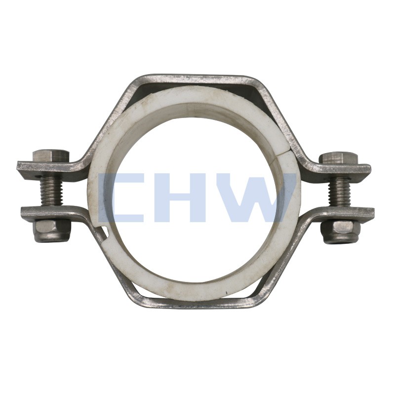 Top quality china supplier Sanitary Stainless steel SS304 SS316L sanitary hose clamp