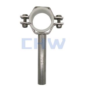Top quality china supplier Sanitary Stainless steel SS304 SS316L pipe clamp