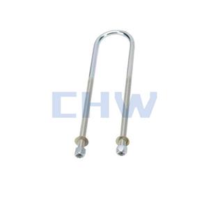 Sanitary Stainless steel SS304 SS316L pipe clamps slender U type tubing hanger pipe bracket holders pipe clips support