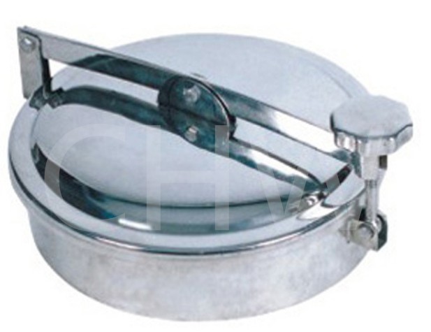 Sanitary stainless steel Oval Non-Pressure tank pressurized manhole cover sealed manhole covers manway