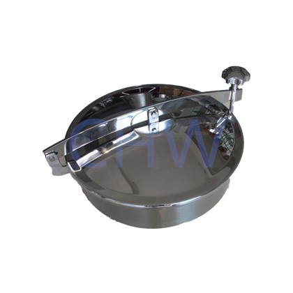 Sanitary stainless steel Oval Non-Pressure tank pressurized manhole cover sealed manhole covers ss304 manway