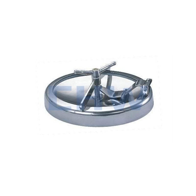 Sanitary stainless steel 304 316L Pressure Elliptical Hatch Tank Manhole Cover manway