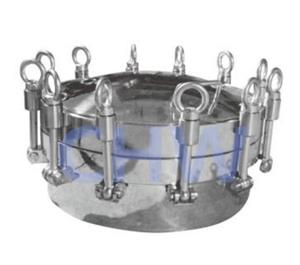 Stainless steel ss304 or ss316L Chemical level human hole Manway Manhole