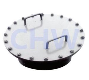Stainless steel ss304 and ss316L Chemical level human hole Manway Manhole