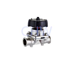 Sanitary stainless steel high quality Aseptic Diaphragm Valve ss304 ss316L DIN SMS ISO 3A BPE IDF AS BS