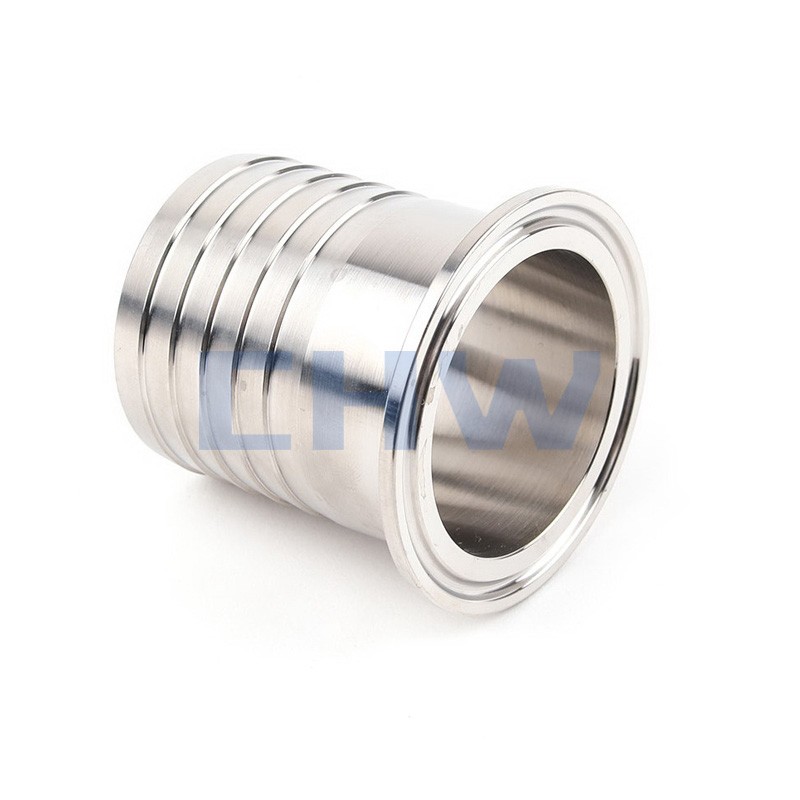 Sanitary stainless steel high quality Screwed Liner ss304 ss316L DIN SMS ISO 3A BPE IDF AS BS Expansion quick-installed coupler