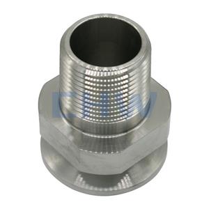 Sanitary stainless steel high quality Screwed ferrule ss304 ss316L DIN SMS ISO 3A BPE IDF AS BS