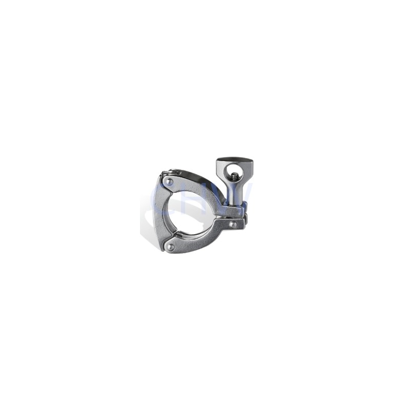 Stainless steel sanitary Three pieces clamp 13MHHS SS304 SS316L DIN SMS ISO 3A BPE IDF AS BS