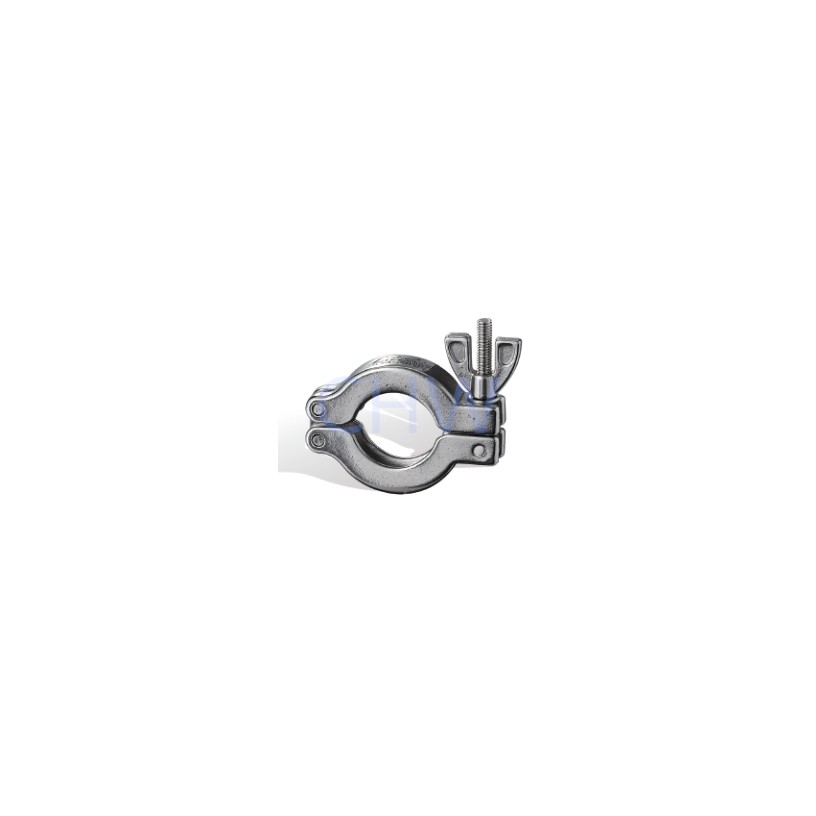 Stainless steel sanitary Vacuum clamp 13KF SS304 SS316L DIN SMS ISO 3A BPE IDF AS BS