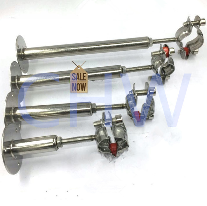 Sanitary Stainless steel SS304 SS316L round stand down side of clamp